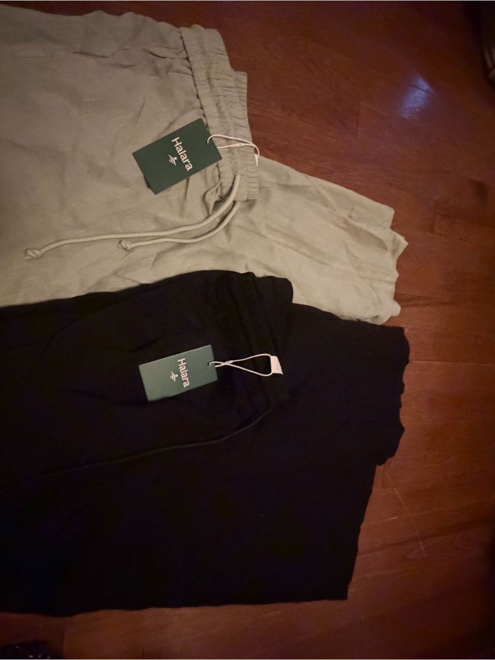Bundle of HALARA women’s Drawstring linen pants NWT